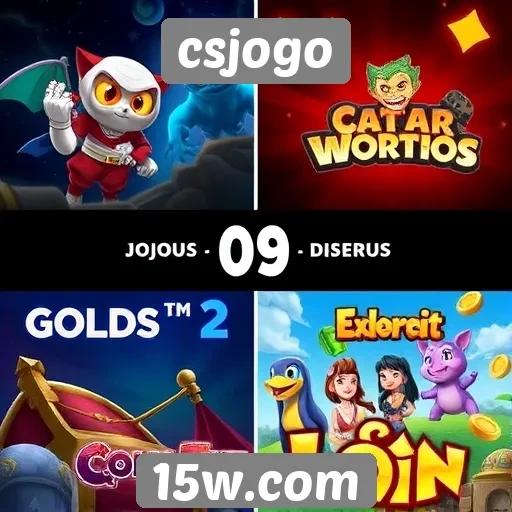 Comparativo entre jogos populares no csjogo